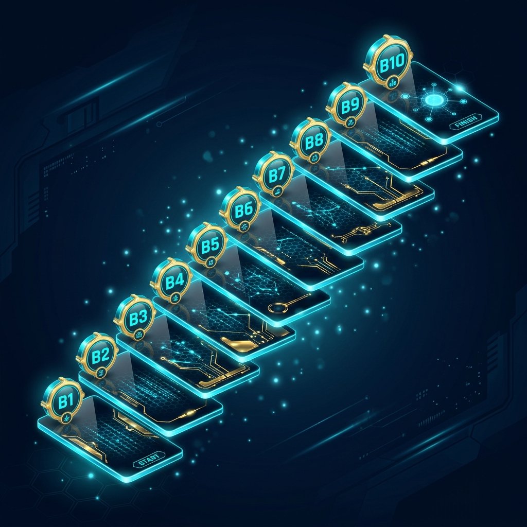 Cryptovita 3D Board Matrix Stages